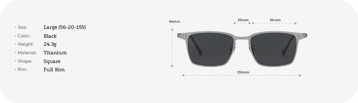 IOA Titan Desktop Size Guide