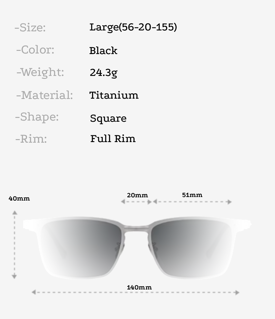 IOA Titan Mobile Size Guide